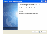 Скриншот K-Lite Mega Codec Pack
